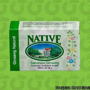Sabonete de Ginseng 85 Gramas Native