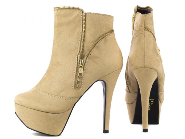 1-Ankle Boot com meia pata feminina- bota cano curto ARRASADORA inverno luxo