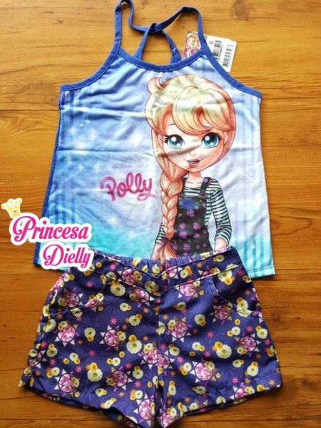 Conjunto Polly Tamanho 4 e 8