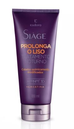 Tratamento Noturno Siàge Prolonga o Liso 100ML