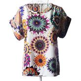 Moda Luxo: Blusa Chifon, de Ótima Qualidade. Frete Grátis.