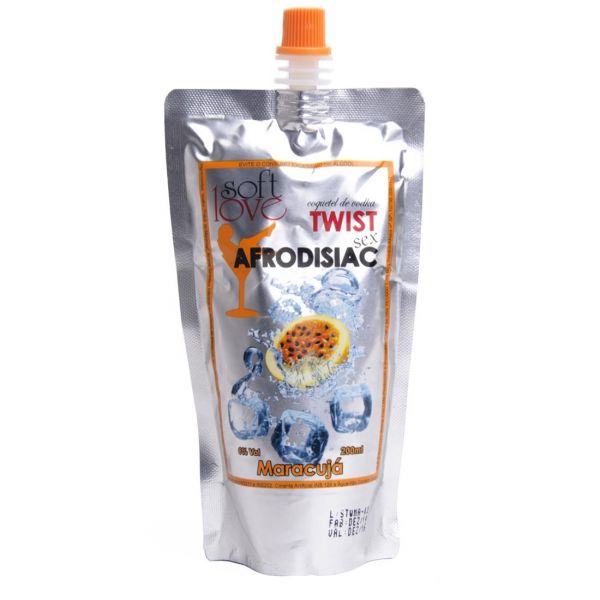 Twist Sex Maracujá Coquetel Afrodisiáco 200ml Soft Love