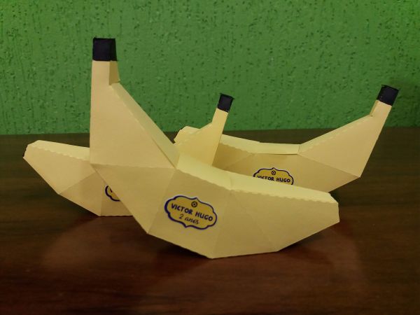 Caixa em Formato de Banana