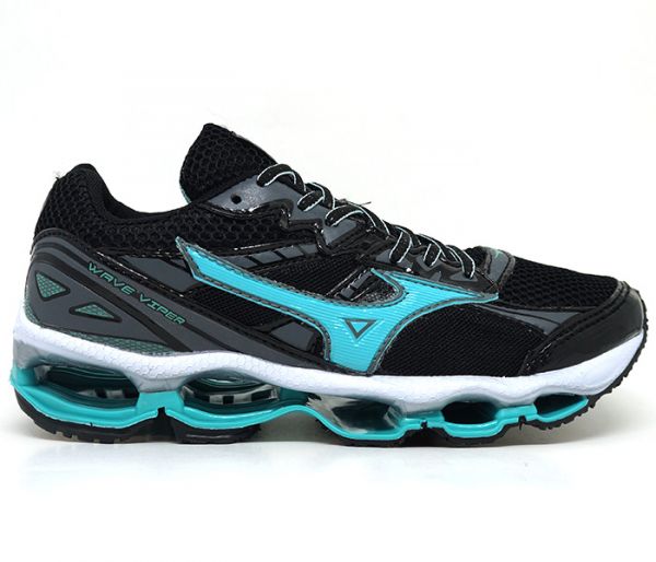 Tênis Mizuno Wave Viper W Preto e Azul