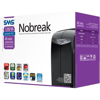 nobreak 1200v.a sms