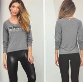 Blusa manga longa