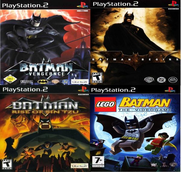 Kit Batman Collection + LEGO Batman com 4 Jogos
