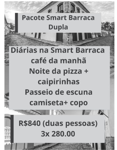 Pacote Smart barraca dupla