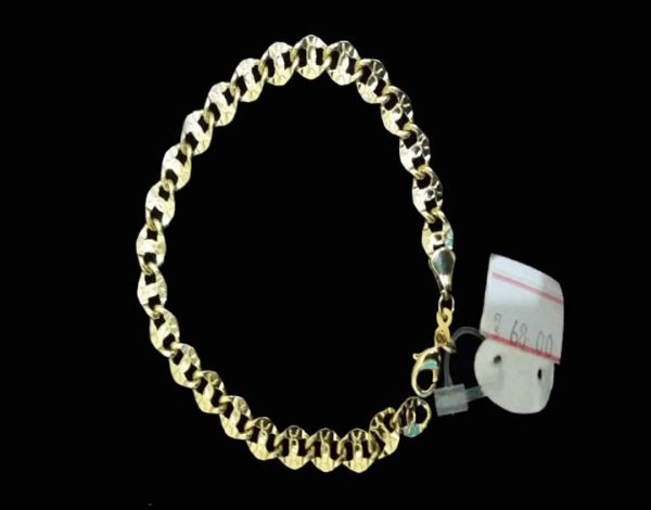 Pulseira folheada a ouro