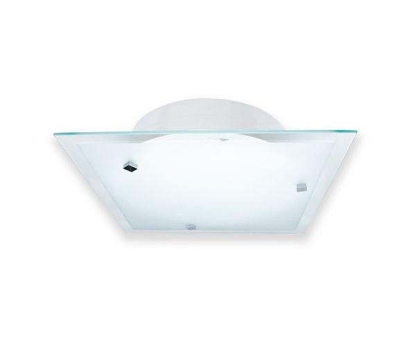 PLAFON PLANO QUADRADO VD FOSCO