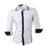 Moda Luxo: Camisa Manga Longa, de Ótima Qualidade. Frete Grátis.