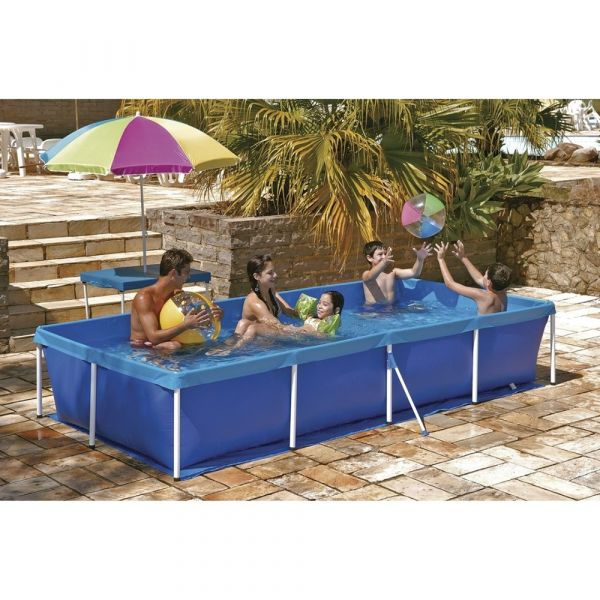 Piscina Standard 3000 Litros Azul Metalurgica Mor