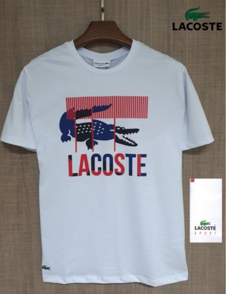 Camiseta Lacoste Branca GG (CTLCT0000272GG)