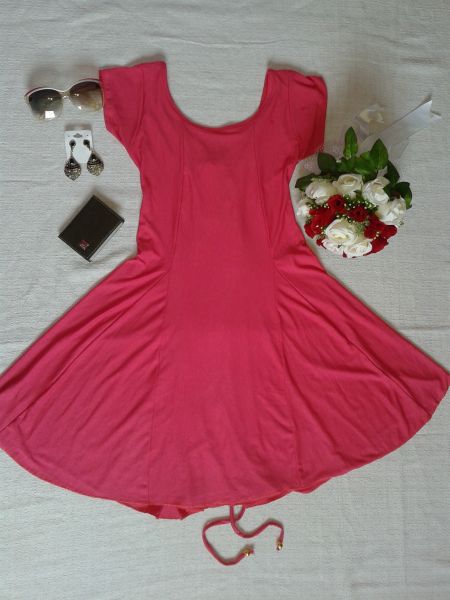 Vestidos Casuais - Moda Saia Rodada.