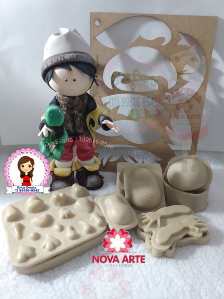 Boneco estilo russo modeladores