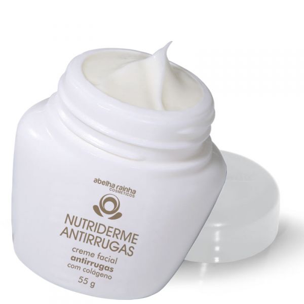 3666 NUTRIDERME - CREME FACIAL ANTIRRUGAS COM COLÁGENO - 55 G