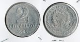 V281-3 - 2,00  cruzeiros 1959 - Tiragem 20.894.000