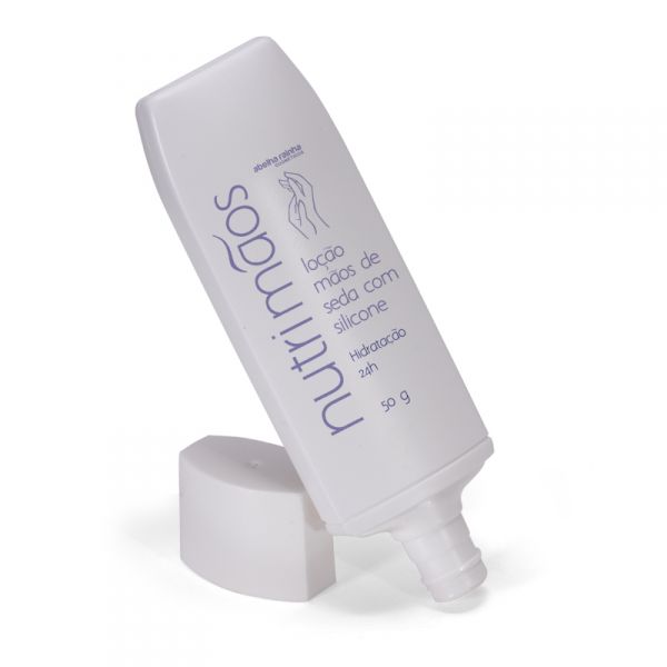 3005 NUTRI MÃOS - LOÇÃO MÃOS DE SEDA COM SILICONE 50 G