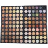 Comjunto de Maquiagem Profissional 2 em 1 com Palheta de 120 Cores Sombras Cores-Frias