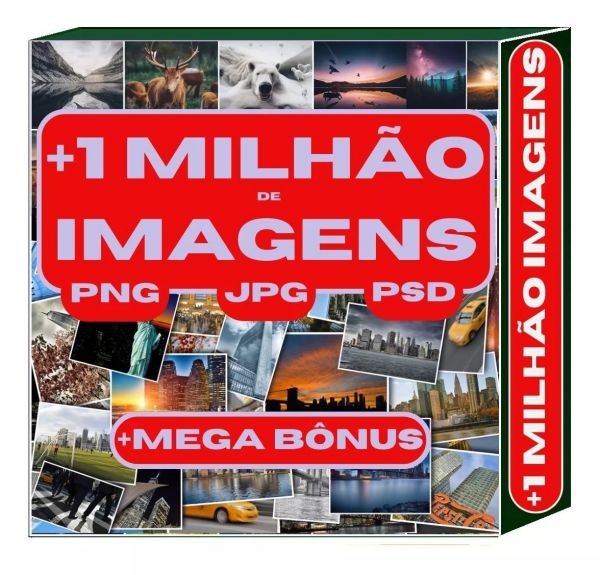Pack 1 Milhão De Imagens Em Alta Resolução + Bônus