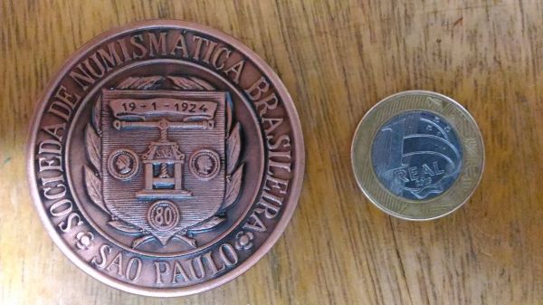 Medalha da Sociedade Numismática Brasileira