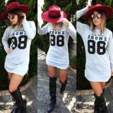♡ Vestido Curto De Moletom Silkado Com Capuz