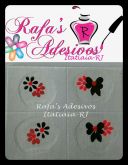 Adesivos artesanais tema laços