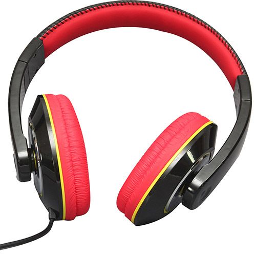 Fone de Ouvido Smarts Supra Auricular Preto/Vermelho - SM-00
