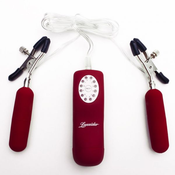 Vibrador Prendedor Mamilos 12 Vibrações Sensual Love