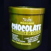 Máscara de chocolate 3D
