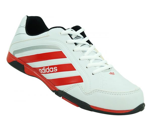 Tênis Adidas F900 Branco e Vermelho