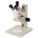 Microscópio Estereoscópio Trinocular Zoom, 0,7 x -3x Aumento 7x até 30x 8W-CS/AT-TNE 02T