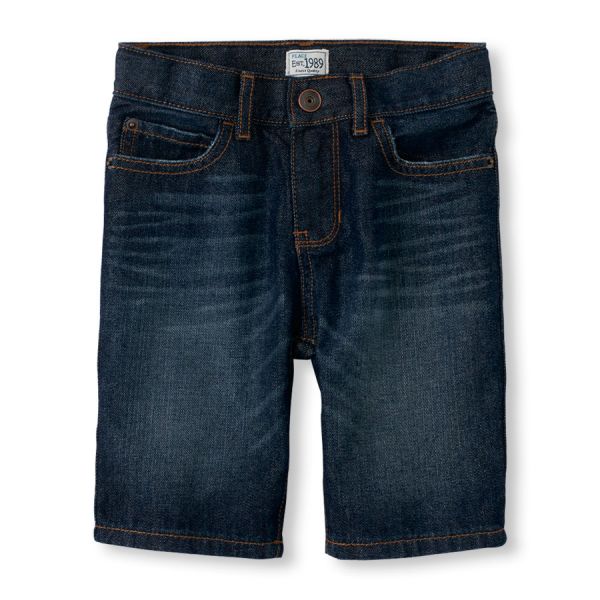 Boys Five-Pocket Denim Shorts