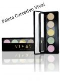 Paleta De Corretivo Glamour 6 Cores Vivai (box C/12 Uni)