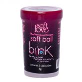 SOFT BALL BOLINHA BLINK 4G 02 UNIDADES SOFT LOVE