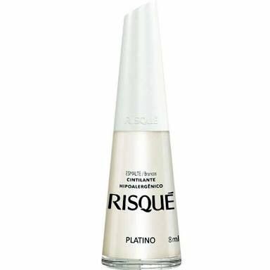 Esmalte Risque Cintilante Platino