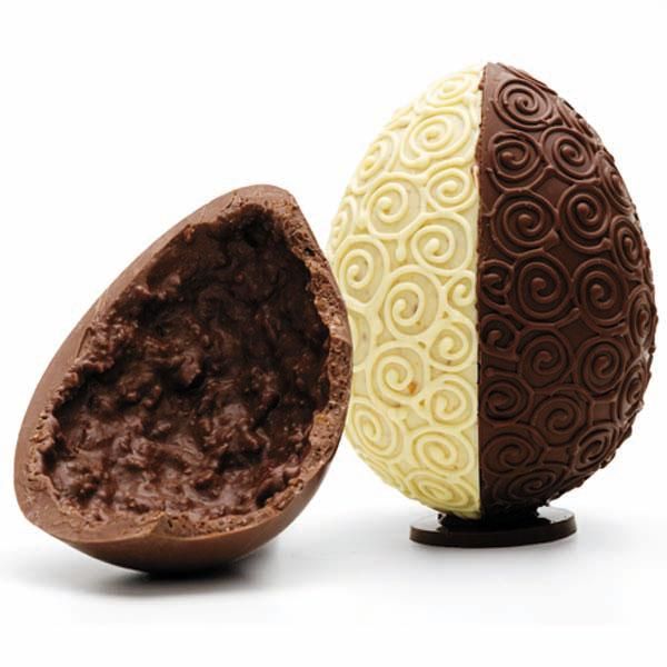 Ovo 250g - Branco Liso e Branco Crocante