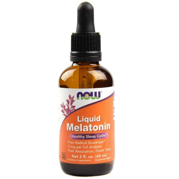 Melatonina liquida Now 3 Mg-60ml
