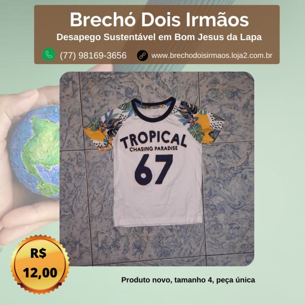 Blusa infantil