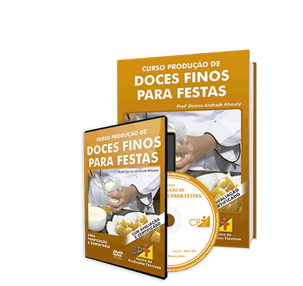 Curso Produção de Doces Finos para Festas