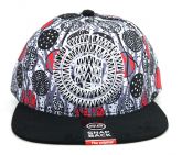 Boné Aba Reta Element Preto e Estampado