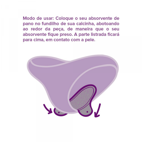 Absorvente Inciclo Mini - Preto
