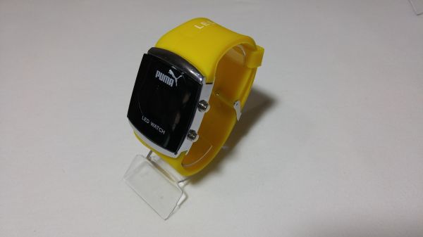 Relógio Led Puma Pulseira de Silicone