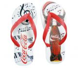Chinelo Coca Cola Branco 30