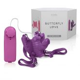 Borboleta Mágica com Mini Pênis Butterfly Love - Lilás
