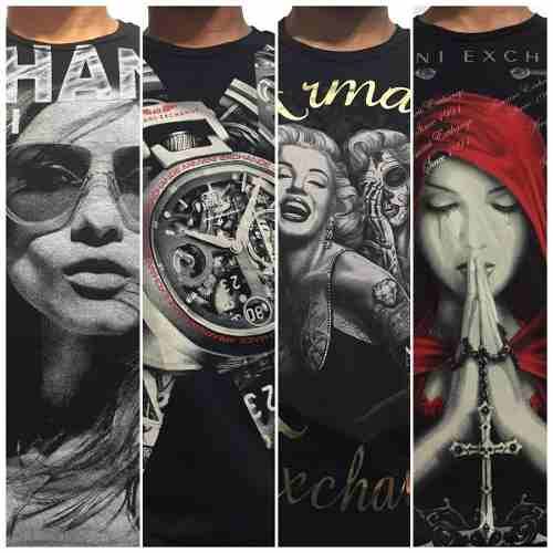 Camisetas Armani kit 10 pçs