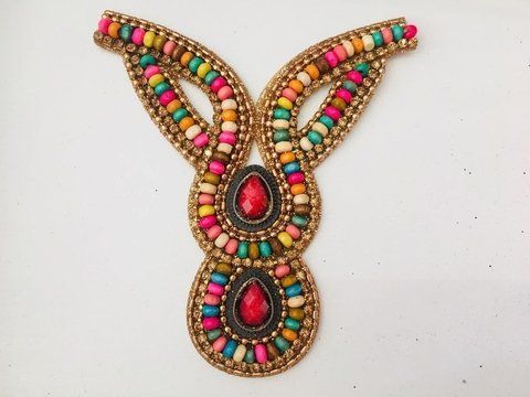 Cabedal luna colorido