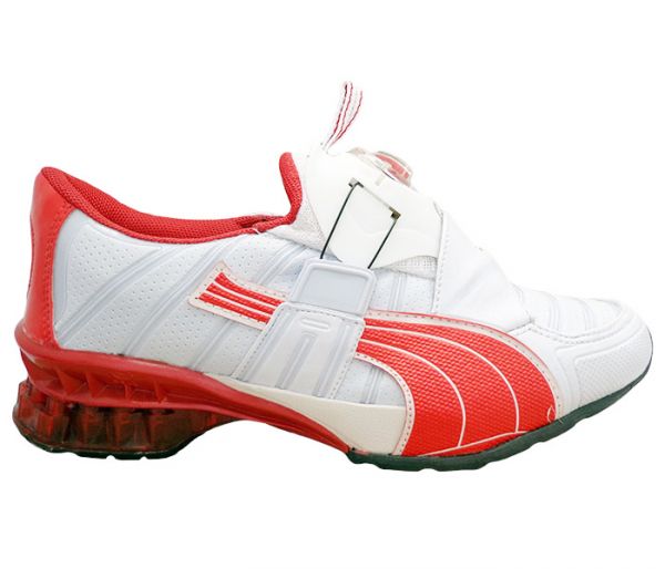 Tênis Puma Disc Cell Aether SL Branco e Vermelho MOD:12330