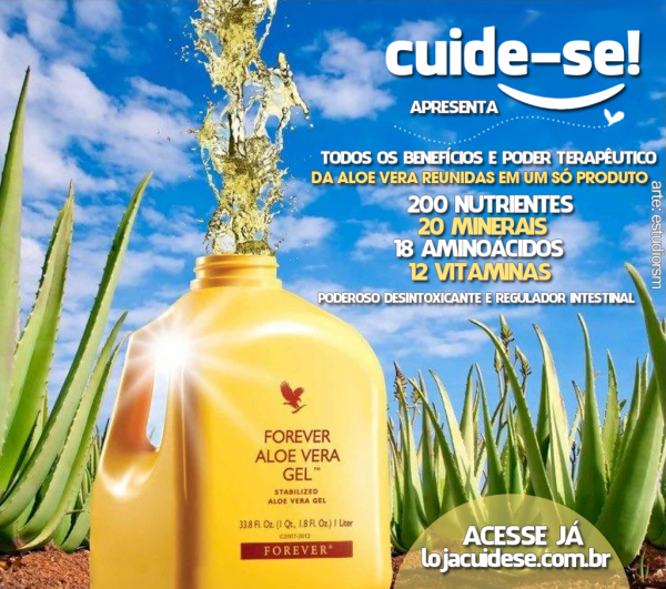 SUCO DE ALOE VERA 1 LITRO (barbadensis miller - babosa)