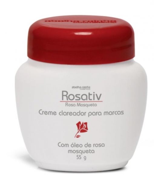 Creme clareador para marcas Rosavit
